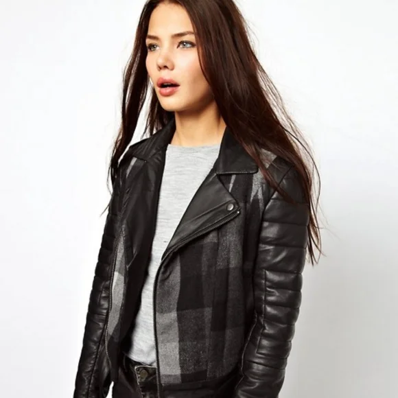 Cote by improvd Leather Biker Jacket - Picture 4 of 6